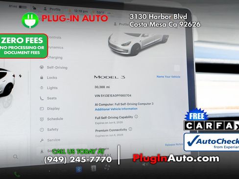 Used 2023 Tesla Model 3 Standard Range RWD image 30