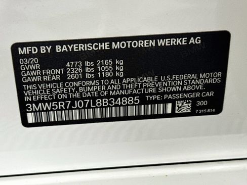 Used 2020 BMW 330i xDrive Sedan w/ Premium Package AWD/4WD image 33