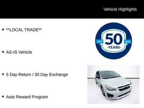 Used 2014 Subaru Impreza 2.0i AWD/4WD image 6