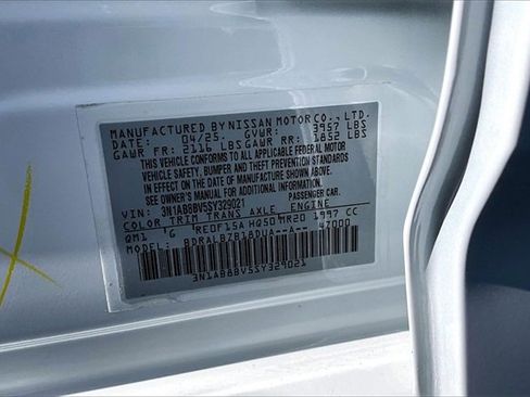 Certified 2025 Nissan Sentra S image 18
