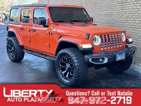 Used 2019 Jeep Wrangler Unlimited Sahara image 1