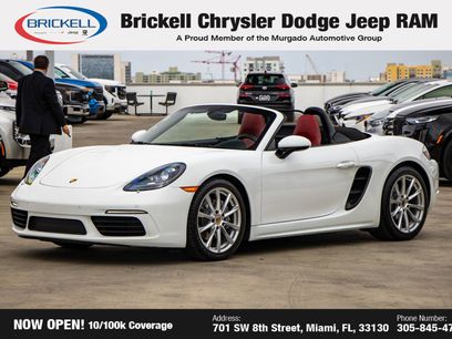 Used 2018 Porsche 718 Boxster