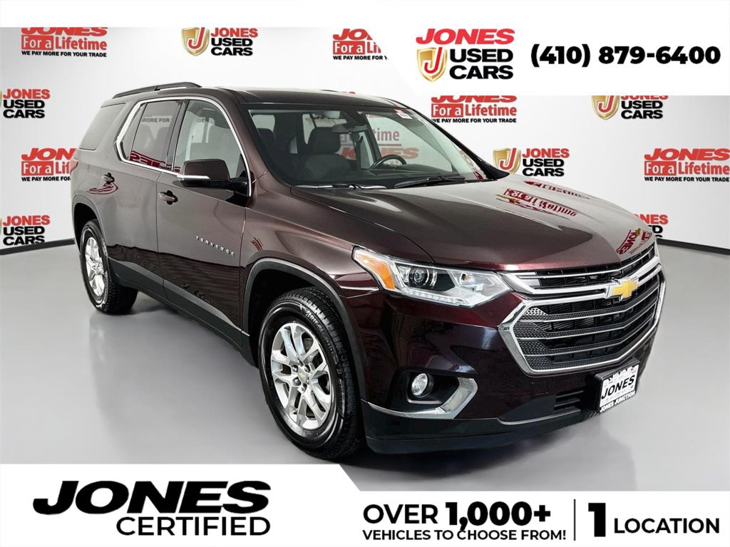 Used 2020 Chevrolet Traverse LT w/ LPO, Floor Liner Package AWD/4WD image 1