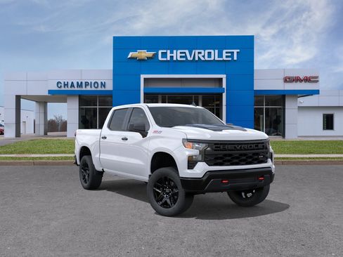 New 2026 Chevrolet Silverado 1500 Custom Trail Boss w/ LPO, Dark Essentials Package AWD/4WD image 1
