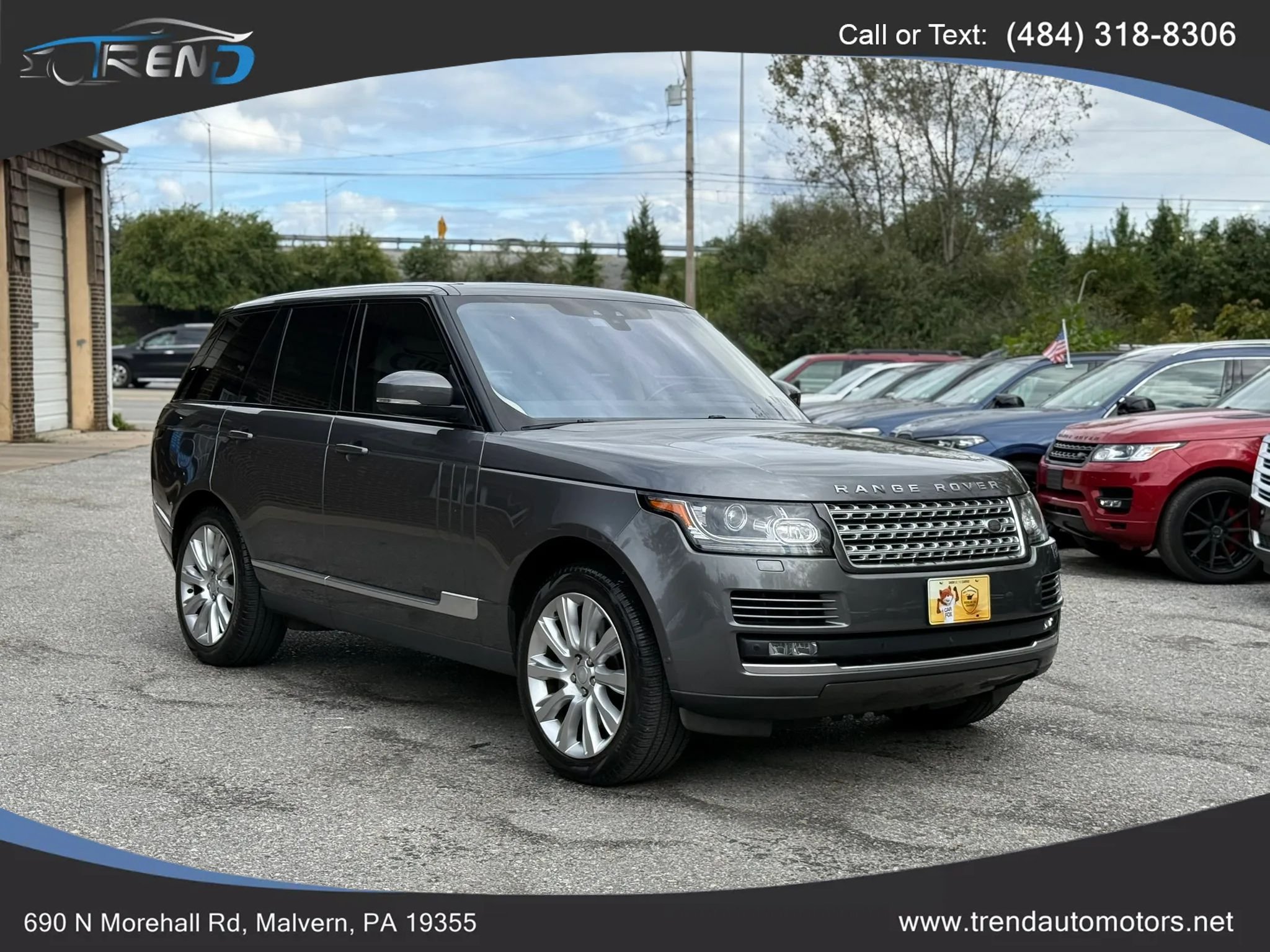 Used 2017 Land Rover Range Rover Supercharged AWD/4WD image 1