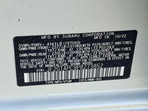 Used 2023 Subaru Crosstrek 2.0i Premium image 26