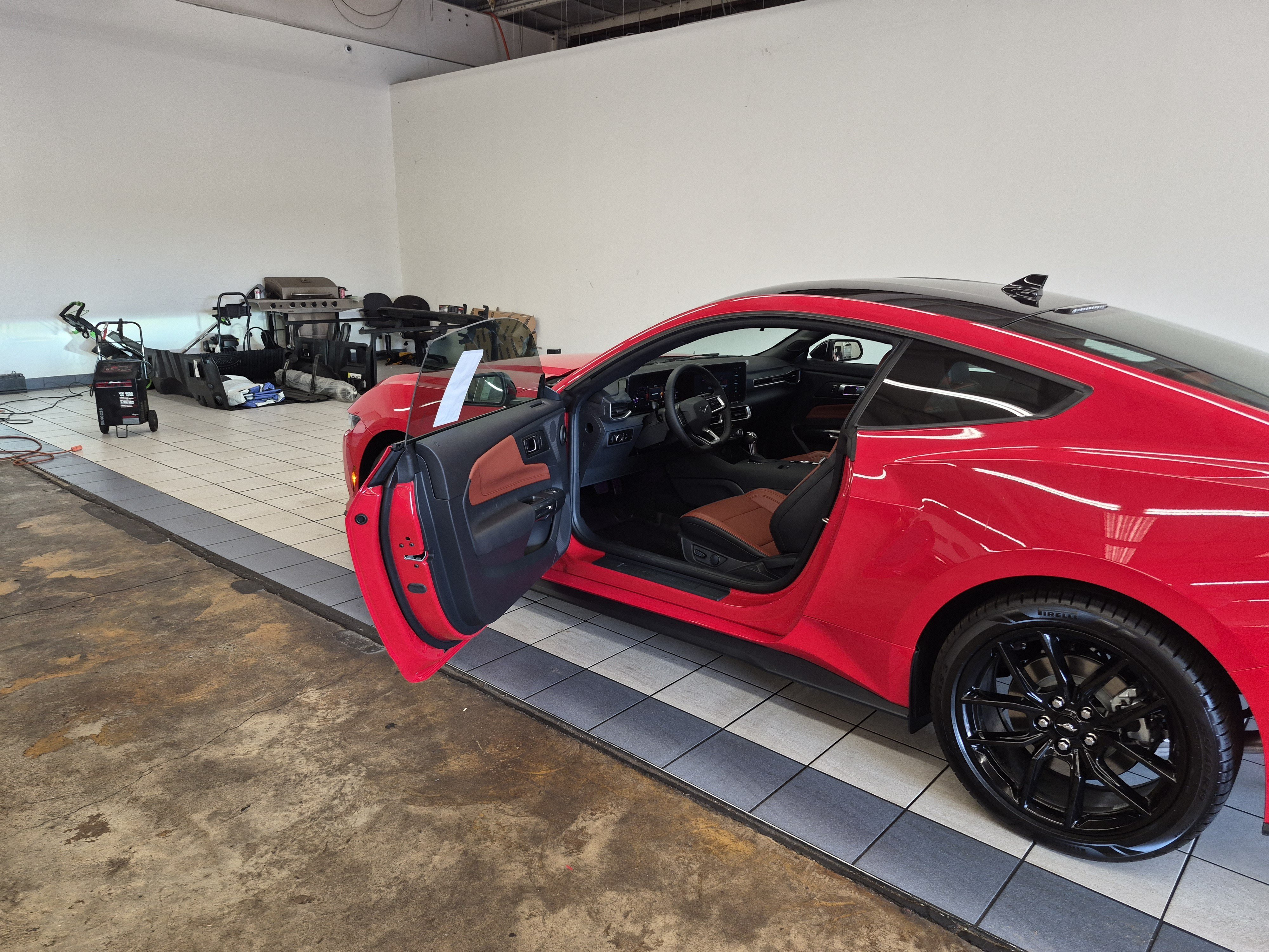 New 2026 Ford Mustang Premium w/ Mustang Nite Pony Package RWD image 9