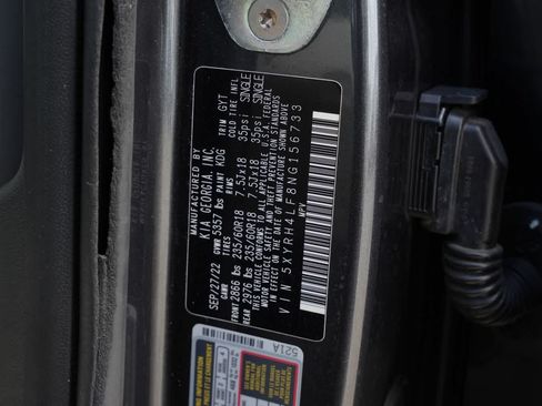 Used 2022 Kia Sorento EX w/ Panoramic Sunroof Package FWD image 26