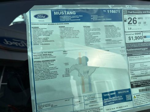 New 2026 Ford Mustang Premium image 9