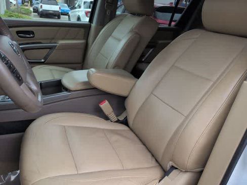Used 2015 Nissan Armada Platinum w/ 2nd Row Captain Seat Package RWD image 16