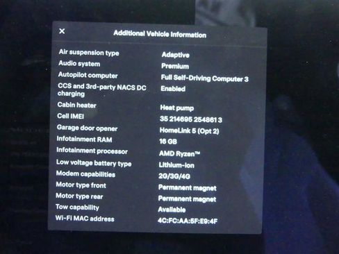 Used 2022 Tesla Model X AWD/4WD image 10
