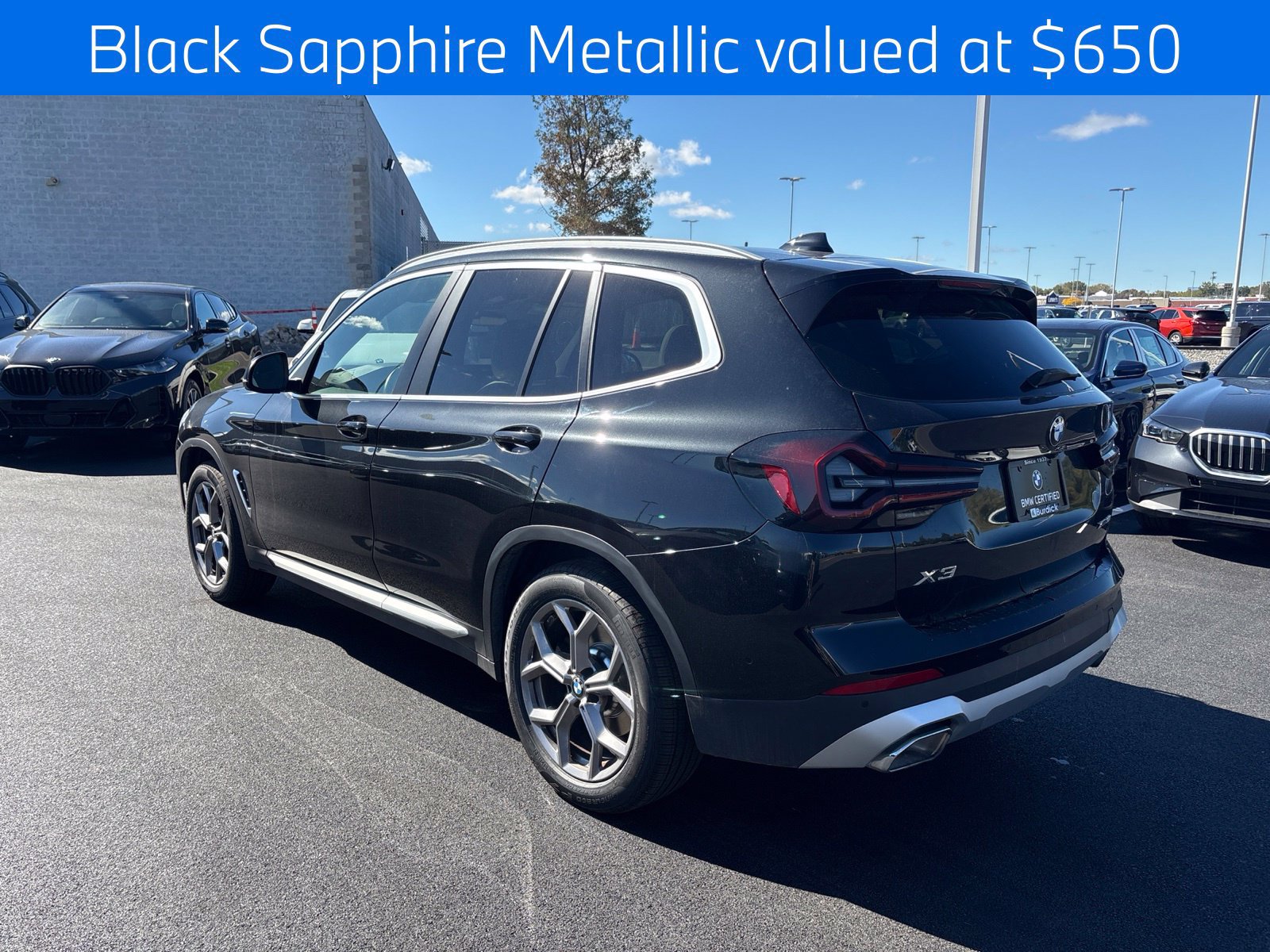 Certified 2023 BMW X3 xDrive30i w/ Premium Package AWD/4WD image 4