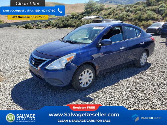 Used 2018 Nissan Versa SV FWD image 1