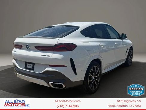Used 2022 BMW X6 xDrive40i w/ M Sport Package AWD/4WD image 7