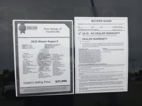 Used 2025 Nissan Rogue S FWD image 37