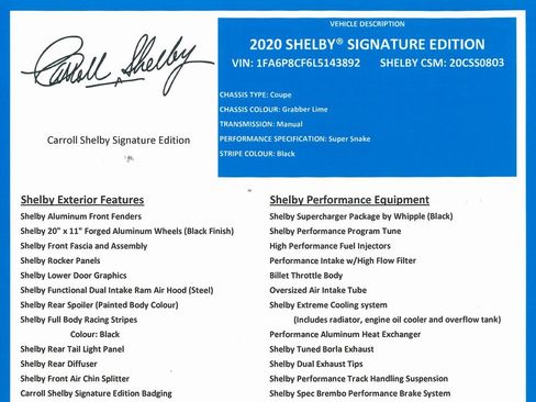 Used 2020 Ford Mustang GT Premium w/ Equipment Group 401A image 3