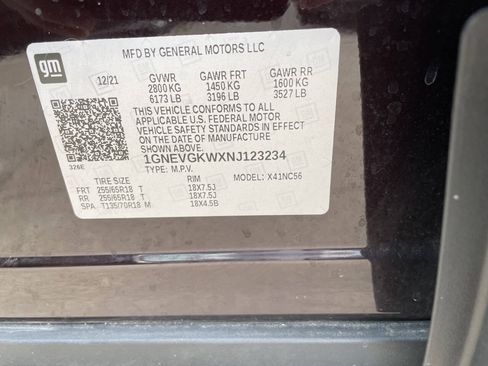 Used 2022 Chevrolet Traverse LT AWD/4WD image 40