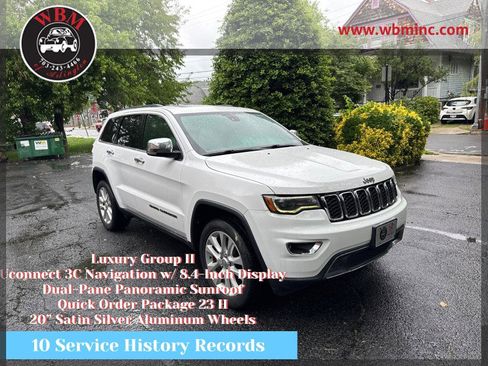 Used 2017 Jeep Grand Cherokee Limited w/ Luxury Group II AWD/4WD image 1