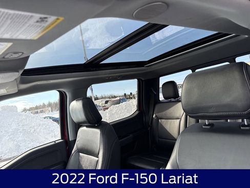 Used 2022 Ford F150 Lariat w/ Equipment Group 502A High image 16