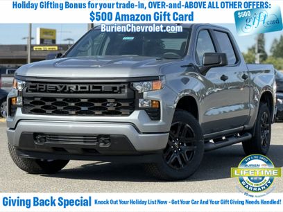 New 2025 Chevrolet Silverado 1500 Custom w/ Turbomax Blackout Package