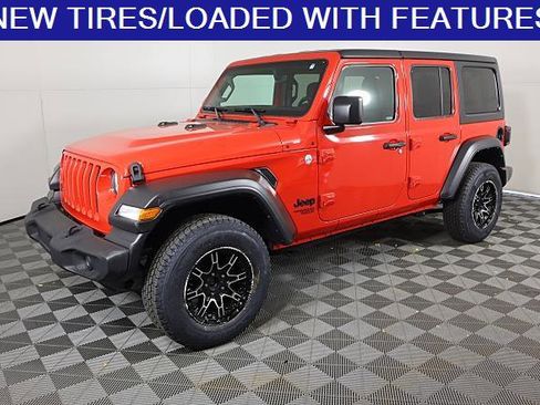 Used 2021 Jeep Wrangler Unlimited Sport image 1