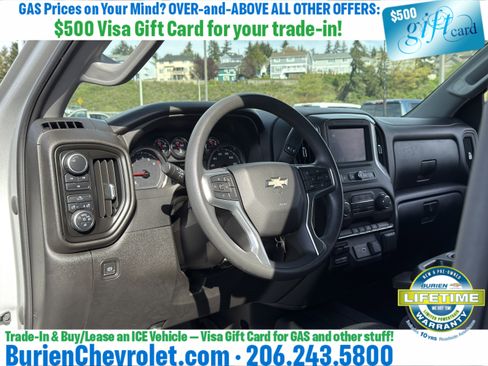 Used 2023 Chevrolet Silverado 2500 Custom w/ Custom Value Package AWD/4WD image 12