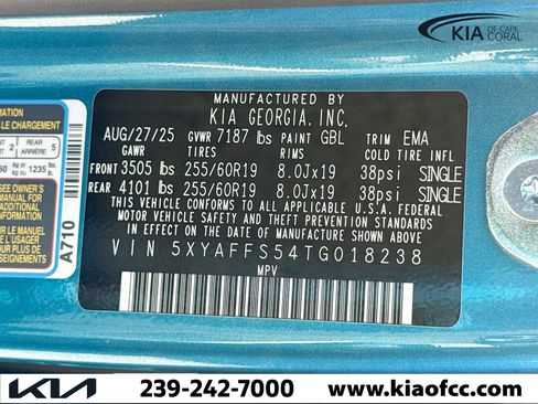 New 2026 Kia EV9 Wind image 44