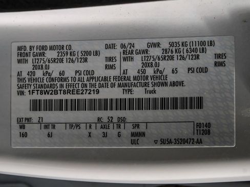 Used 2024 Ford F250 Lariat w/ Sport Appearance Package AWD/4WD image 60