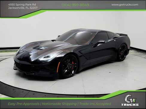 Used 2016 Chevrolet Corvette Stingray Coupe w/ 3LT Preferred Equipment Group RWD image 1