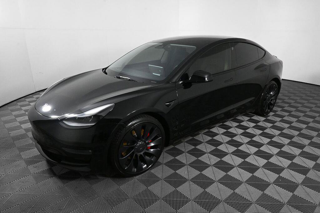 Used 2022 Tesla Model 3 Performance AWD/4WD image 1
