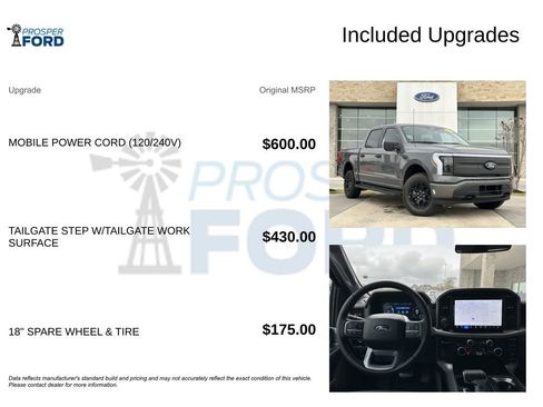 New 2025 Ford F150 Lightning XLT image 32