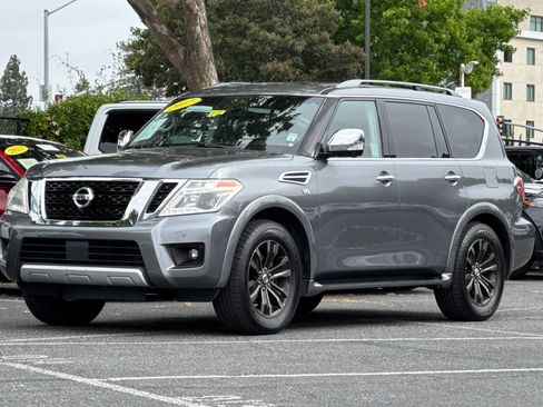 Used 2017 Nissan Armada Platinum w/ Captain Seat Package AWD/4WD image 8