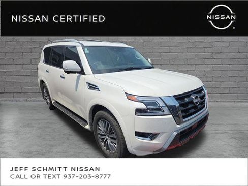 Certified 2024 Nissan Armada SL w/ Captain's Chairs Package AWD/4WD image 1