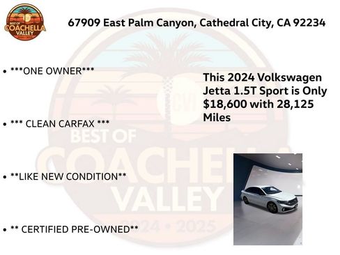 Certified 2024 Volkswagen Jetta Sport FWD image 5