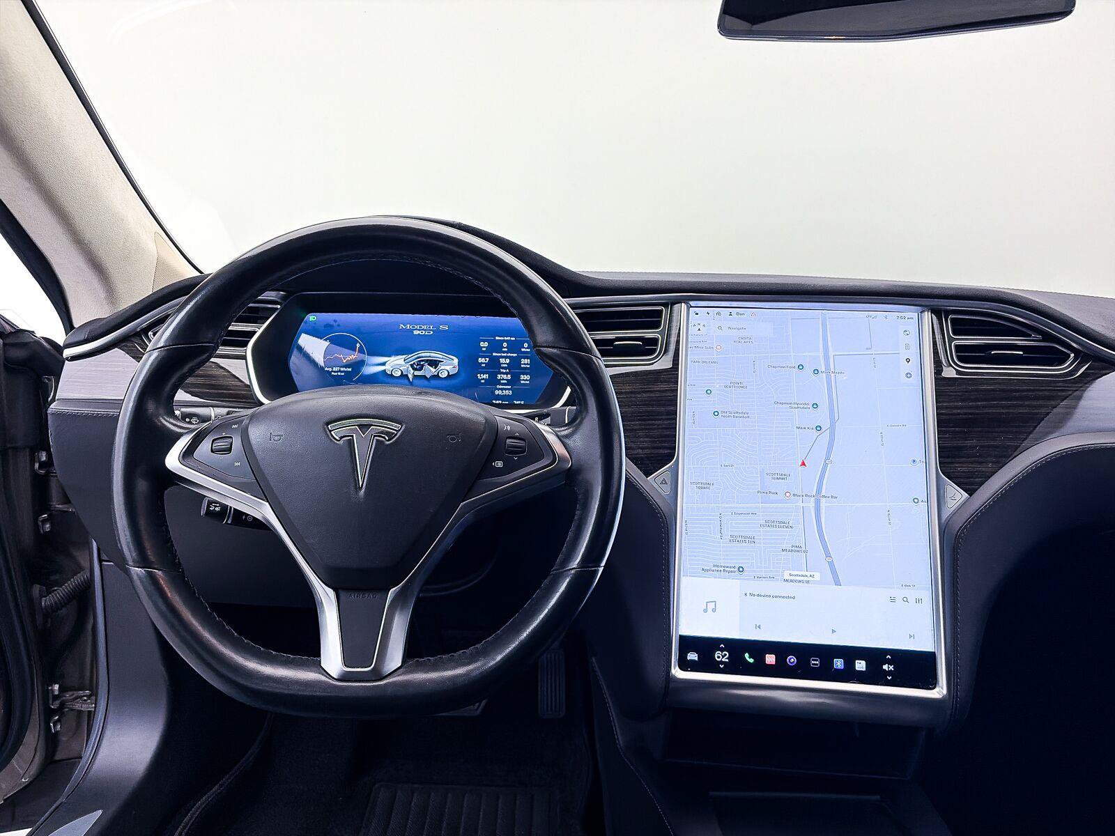 Used 2016 Tesla Model S 90D AWD/4WD image 3