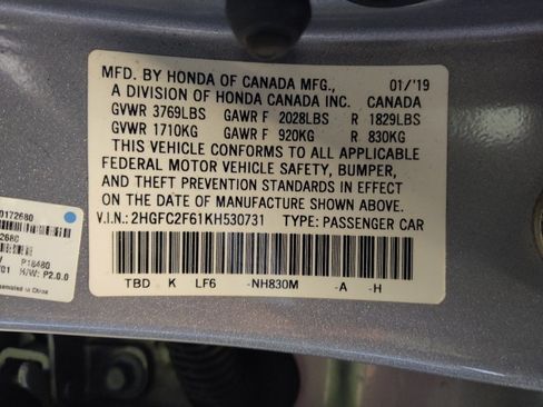 Used 2019 Honda Civic LX image 33