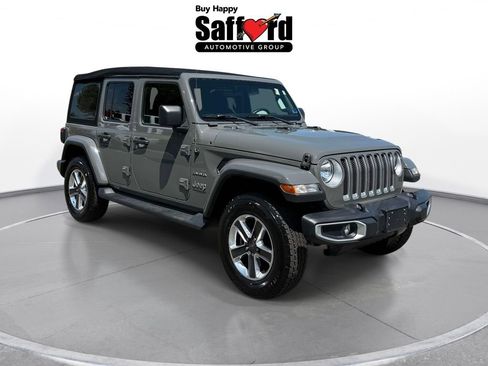 Certified 2021 Jeep Wrangler Unlimited Sahara w/ Safety Group AWD/4WD image 11