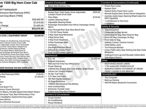 Used 2021 RAM 1500 Big Horn AWD/4WD image 35