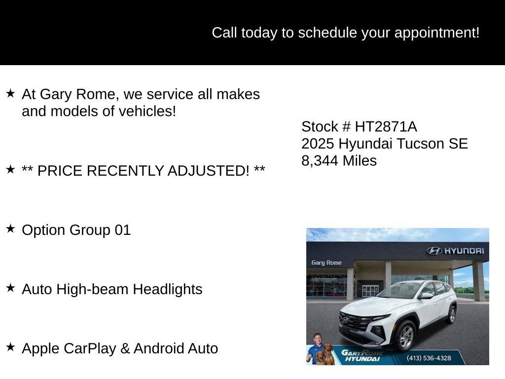 Certified 2025 Hyundai Tucson SE AWD/4WD image 6