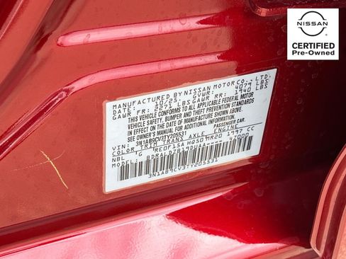Certified 2026 Nissan Sentra SV w/ Floor Mat Package FWD image 31