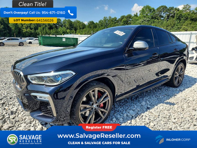 Used 2021 BMW X6 M50i w/ Executive Package AWD/4WD image 1