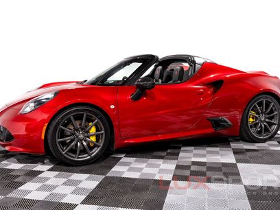 Used 2015 Alfa Romeo 4C Spider w/ Spider Track Package