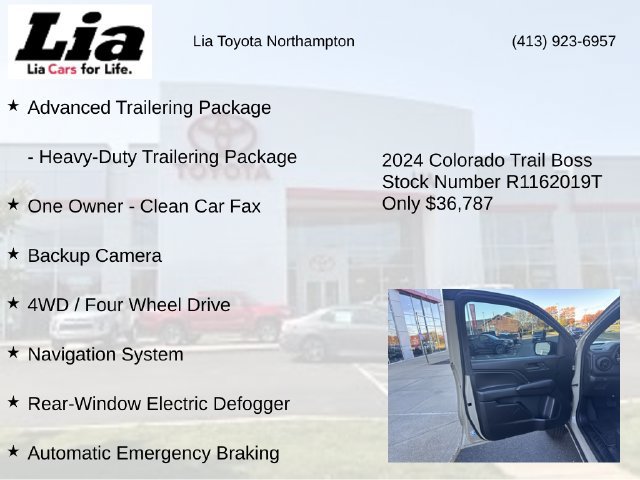Used 2024 Chevrolet Colorado Trail Boss w/ Advanced Trailering Package AWD/4WD image 21