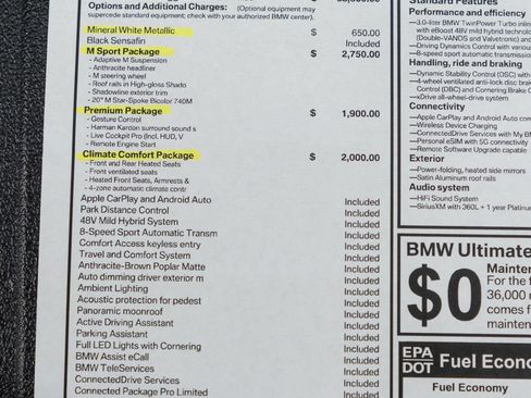 Used 2025 BMW X5 xDrive40i w/ M Sport Package image 61