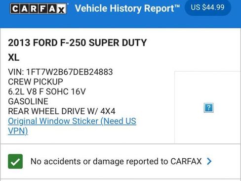 Used 2013 Ford F250 XL w/ PWR Equipment Group image 16