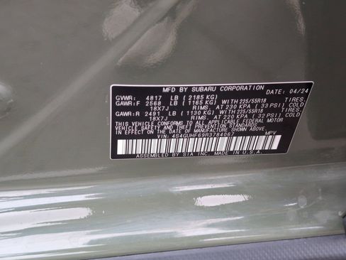 Used 2024 Subaru Crosstrek 2.5i Sport w/ Crosstrek Mirror Package image 24