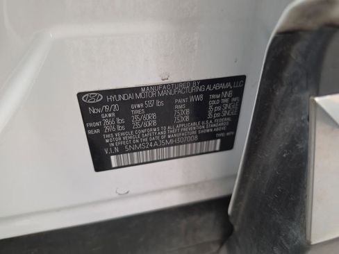 Used 2021 Hyundai Santa Fe SEL FWD image 37