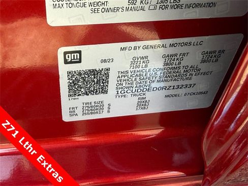 Used 2024 Chevrolet Silverado 1500 LT w/ Z71 Off-Road Package image 30