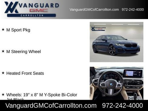 Used 2023 BMW 530i w/ M Sport Package RWD image 39