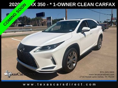 Used 2020 Lexus RX 350 FWD w/ Premium Package